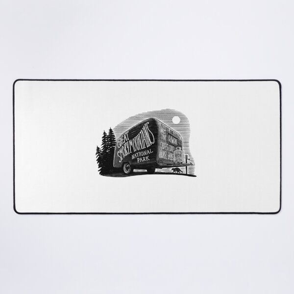Item preview, Great Smoky Mountains National Park Camping Label designed and sold by John Morris Illustration.
