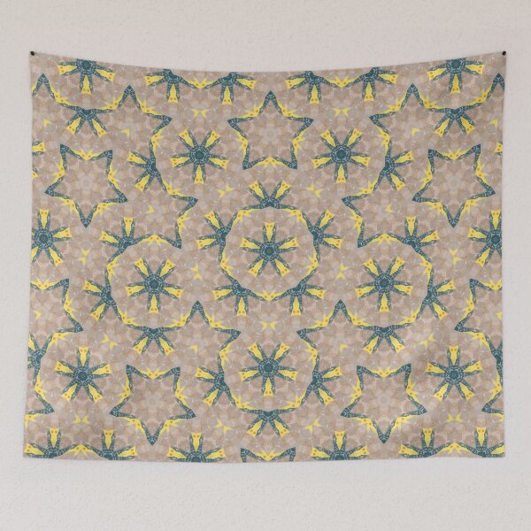 Item preview, Vintage Geometric Star Mandala Pattern designed and sold by SweetLilith.