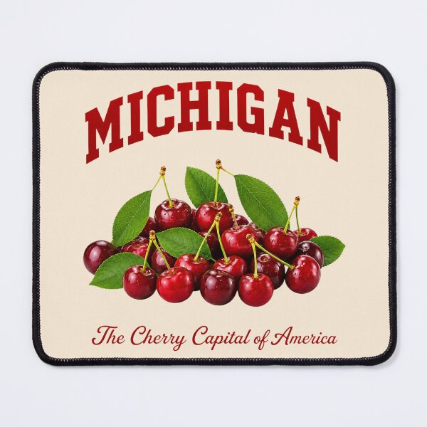 Item preview, Michigan Cherries – The Cherry Capital of America designed and sold by American Fieldmark Studio.