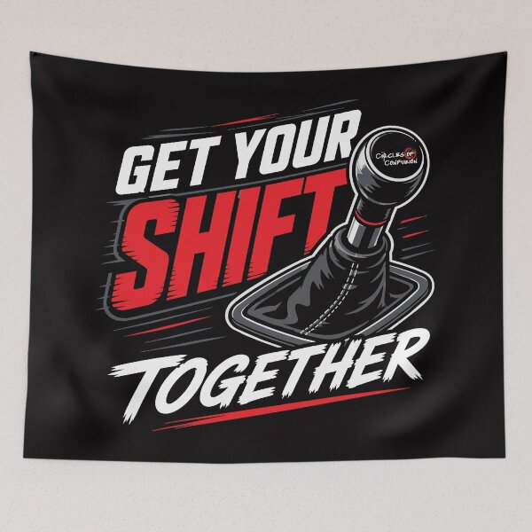 Item preview, Get Your Shift Together designed and sold by CirclesOfConfuzion.