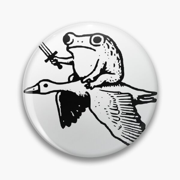 Item preview, Battle Frog Riding Goose designed and sold by DicesandPotions.