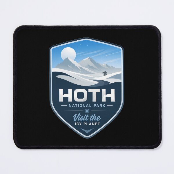Item preview, Hoth National Park designed and sold by FrontierCosmic.