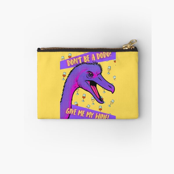 Item preview, Give Me My Wine Funny Dodo Pop Art  designed and sold by InkyCorvid.