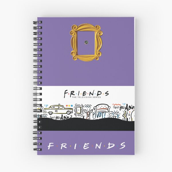 Item preview, Friends Notebook designed and sold by AEStudio0.
