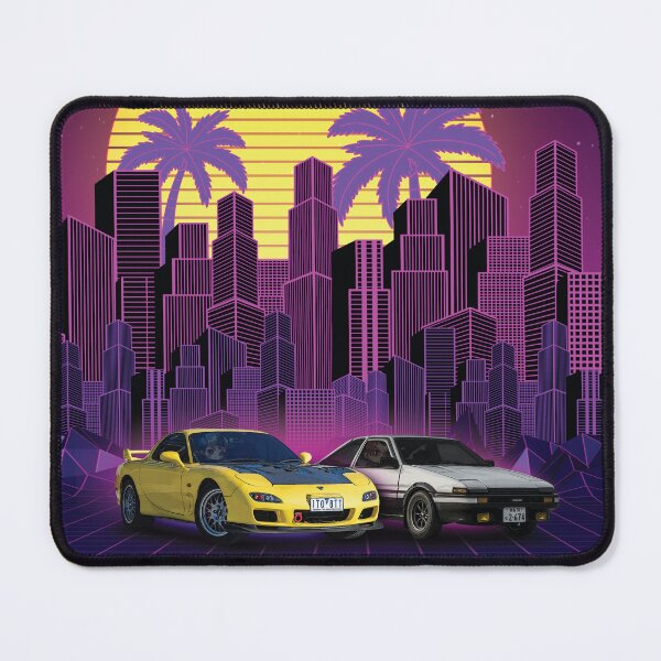 Item preview, Initial D Concept Art designed and sold by CirclesOfConfuzion.