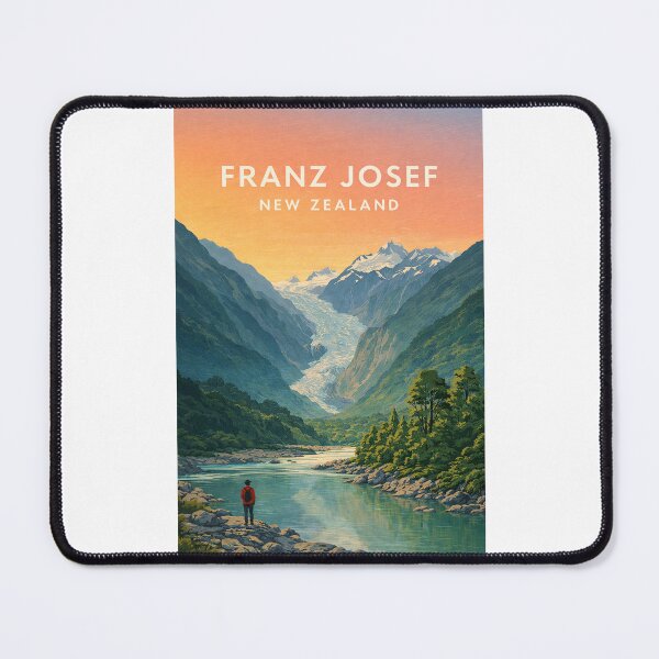 Item preview, Franz Josef Glacier Valley and Southern Alps New Zealand designed and sold by Places On Earth.