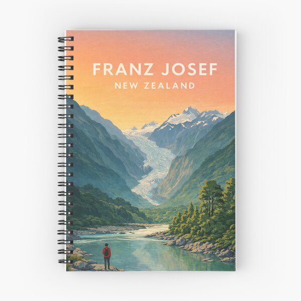 Item preview, Franz Josef Glacier Valley and Southern Alps New Zealand designed and sold by Places On Earth.