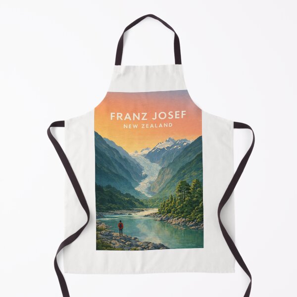 Item preview, Franz Josef Glacier Valley and Southern Alps New Zealand designed and sold by Places On Earth.