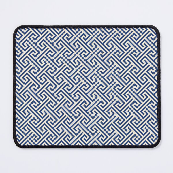 Item preview, Classic Navy Greek Key Seamless Pattern designed and sold by ccitypictures.