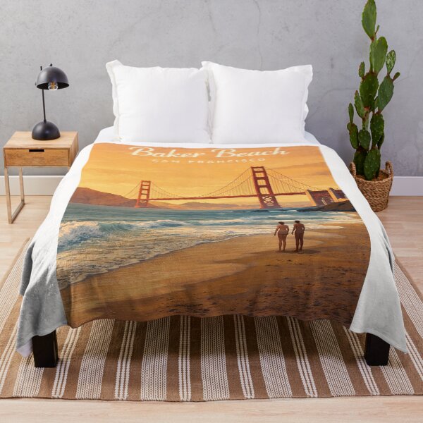 Item preview, Baker Beach Golden Gate Bridge San Francisco Coastline designed and sold by Places On Earth.