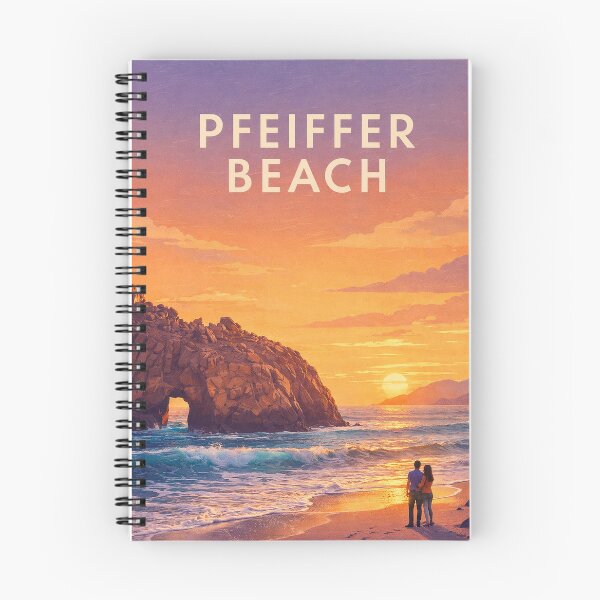 Item preview, Pfeiffer Beach Keyhole Rock Big Sur California Sunset designed and sold by Places On Earth.