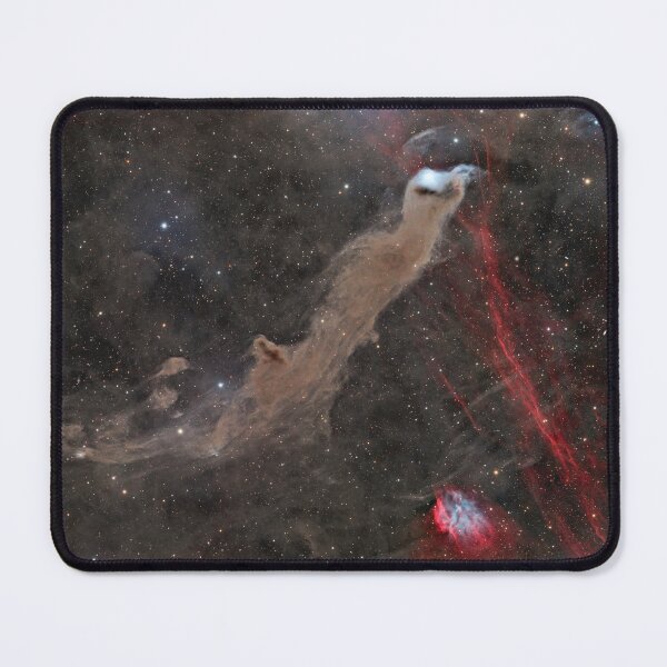 Item preview, The Wolf Cave Nebula – A Hidden Realm of Cosmic Dust designed and sold by Toozastro.