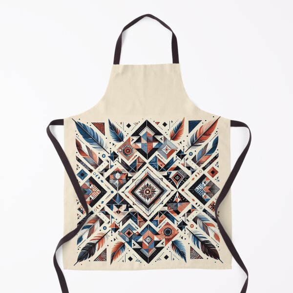 Item preview, Native American Tribal Feather Mosaic designed and sold by nikkolaus.