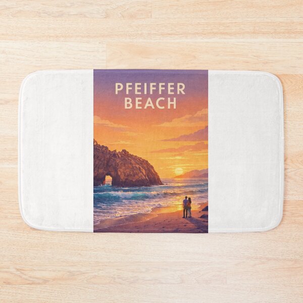 Item preview, Pfeiffer Beach Keyhole Rock Big Sur California Sunset designed and sold by Places On Earth.