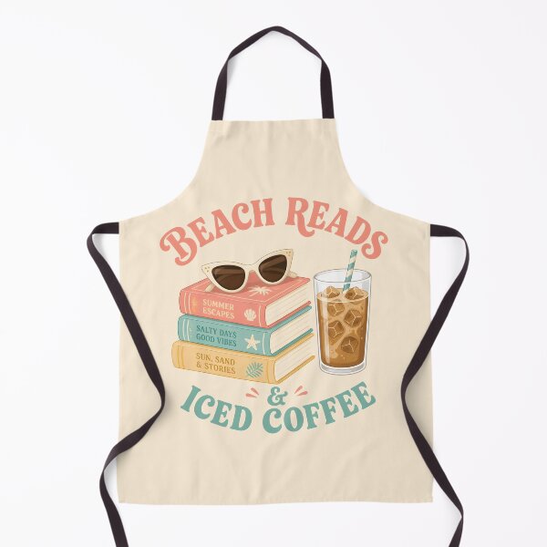 Item preview, Beach Reads & Iced Coffee designed and sold by Bal Drops.