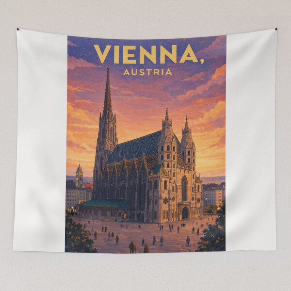 Item preview, St. Stephen's Cathedral Vienna Historic City Centre Austria designed and sold by Places On Earth.