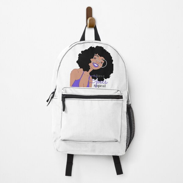 Item preview, Cute Black Girl with Glasses Illustration | Curly Afro | Nerdy Chic Melanin Art | Sticker, Phone Case & Canvas Print designed and sold by MsGoldenCreates.