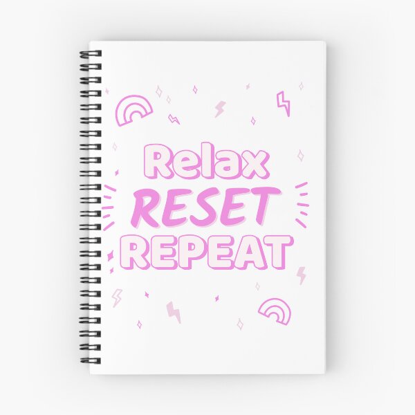 Item preview, Relax Reset Repeat designed and sold by SarcasticTeez.