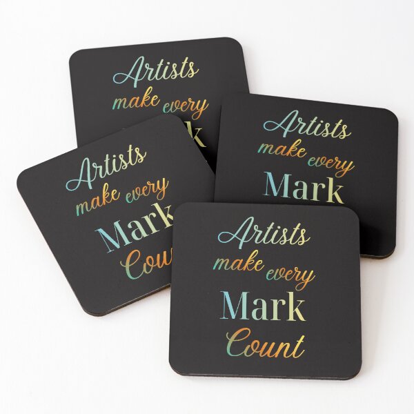 Item preview, Artists make every Mark Count designed and sold by joztees.