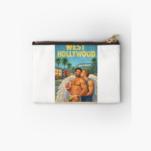 Item preview, West Hollywood Rainbow Boulevard Hollywood Sign Gay Pride Celebration designed and sold by Places On Earth.