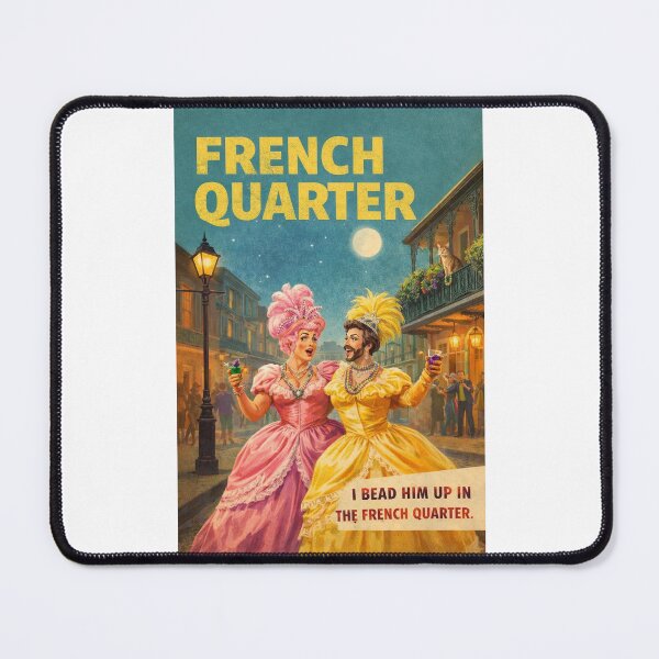 Item preview, French Quarter Jackson Square New Orleans Louisiana Gay Nightlife designed and sold by Places On Earth.
