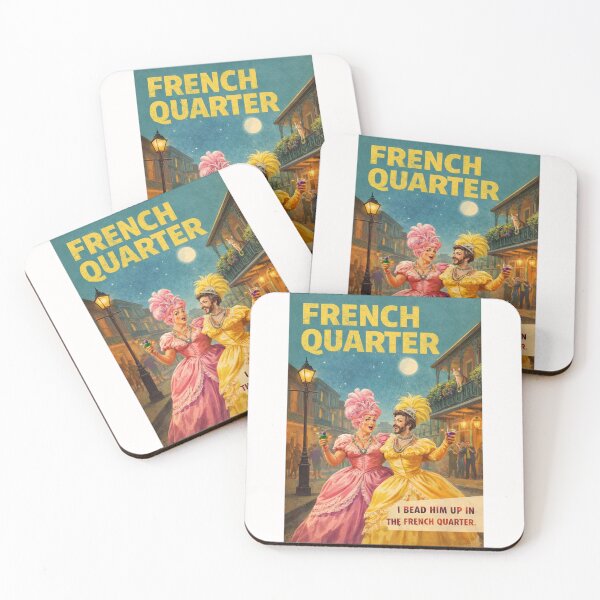 Item preview, French Quarter Jackson Square New Orleans Louisiana Gay Nightlife designed and sold by Places On Earth.