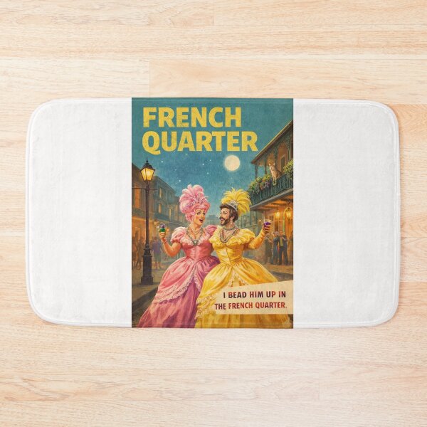 Item preview, French Quarter Jackson Square New Orleans Louisiana Gay Nightlife designed and sold by Places On Earth.