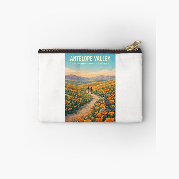 Item preview, Antelope Valley California Poppy Reserve Spring Wildflower Landscape designed and sold by Places On Earth.