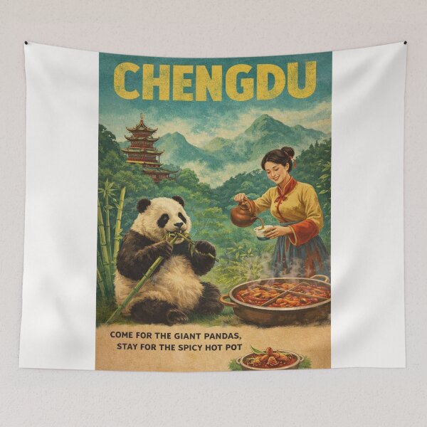 Item preview, Chengdu Sichuan Giant Panda and Traditional Hot Pot Experience designed and sold by Places On Earth.
