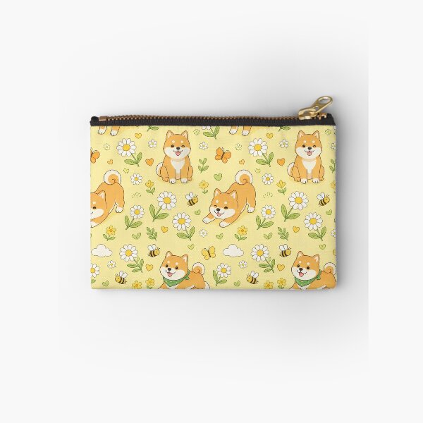 Item preview, Shiba Meadow Kawaii Pattern designed and sold by Soft Berry Studio.