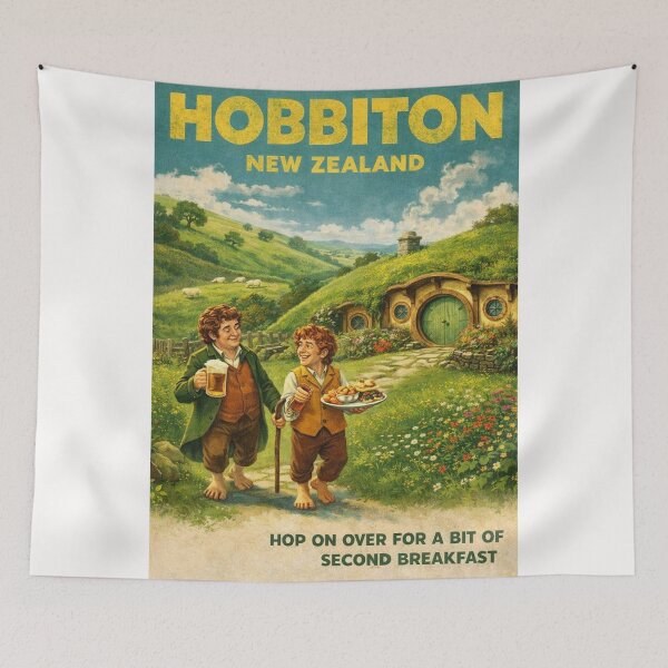 Item preview, Hobbiton Movie Set Matamata Waikato New Zealand designed and sold by Places On Earth.