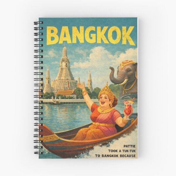 Item preview, Bangkok Wat Arun Chao Phraya River and Grand Palace Thailand designed and sold by Places On Earth.