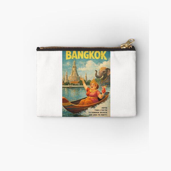 Item preview, Bangkok Wat Arun Chao Phraya River and Grand Palace Thailand designed and sold by Places On Earth.