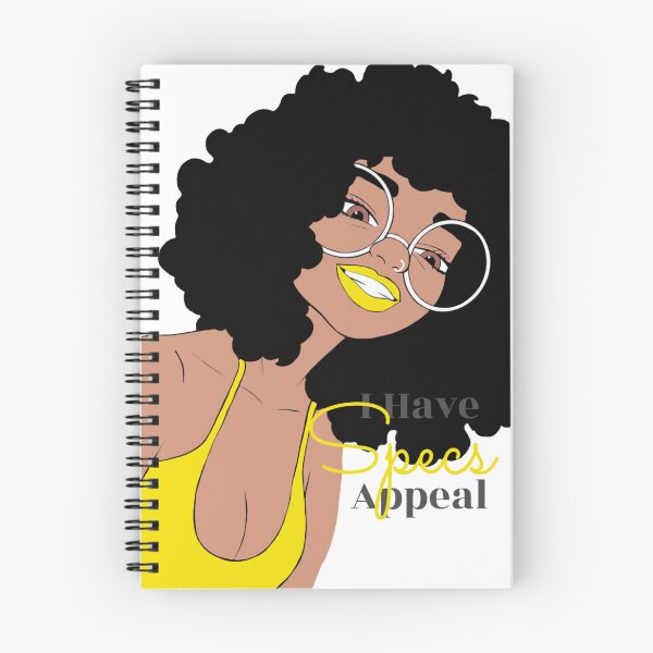 Item preview, Cute Black Girl with Glasses Illustration | Curly Afro | Nerdy Chic Melanin Art | Sticker, Phone Case & Canvas Print designed and sold by MsGoldenCreates.