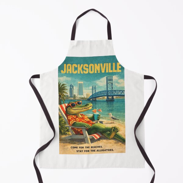 Item preview, Jacksonville St Johns River Skyline and Main Street Bridge Florida designed and sold by Places On Earth.