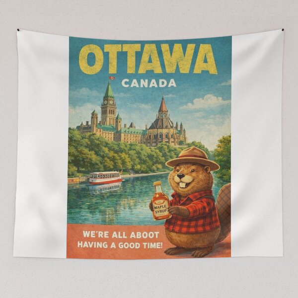 Item preview, Ottawa Parliament Hill Rideau Canal and National Capital Canada designed and sold by Places On Earth.
