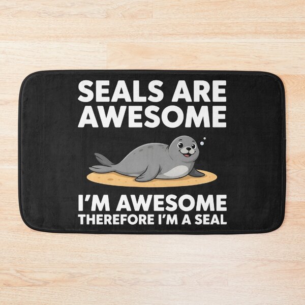 Item preview, Las focas son geniales Foca divertida designed and sold by dragonbol023.