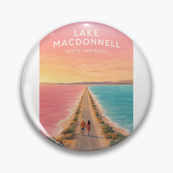 Item preview, Lake MacDonnell Pink Lake Eyre Peninsula South Australia designed and sold by Places On Earth.