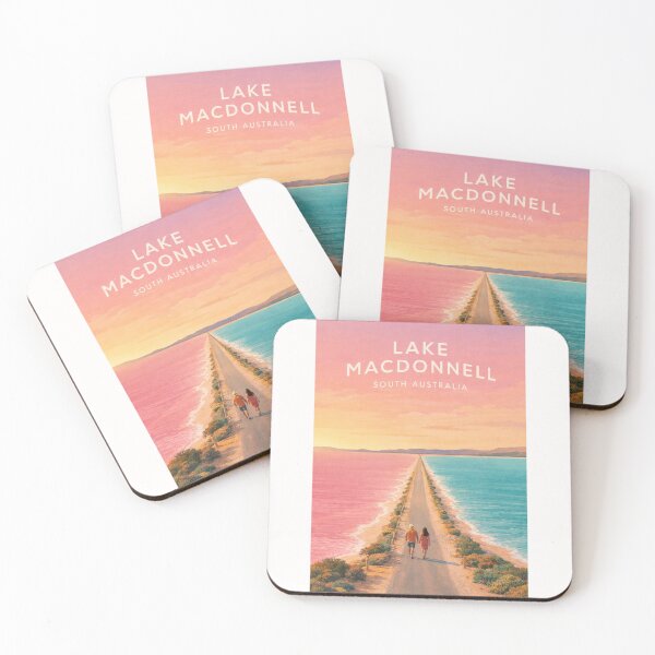 Item preview, Lake MacDonnell Pink Lake Eyre Peninsula South Australia designed and sold by Places On Earth.
