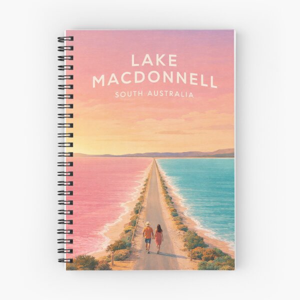 Item preview, Lake MacDonnell Pink Lake Eyre Peninsula South Australia designed and sold by Places On Earth.