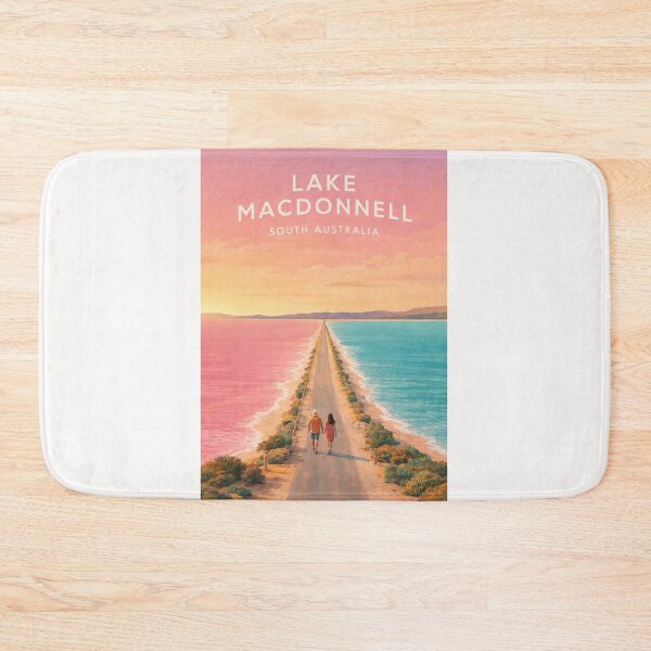 Item preview, Lake MacDonnell Pink Lake Eyre Peninsula South Australia designed and sold by Places On Earth.