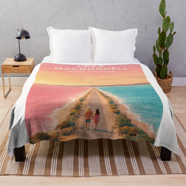 Item preview, Lake MacDonnell Pink Lake Eyre Peninsula South Australia designed and sold by Places On Earth.
