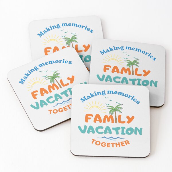 Item preview, Making Memories Family Vacation Together Beach Summer Design designed and sold by MadeByMira.