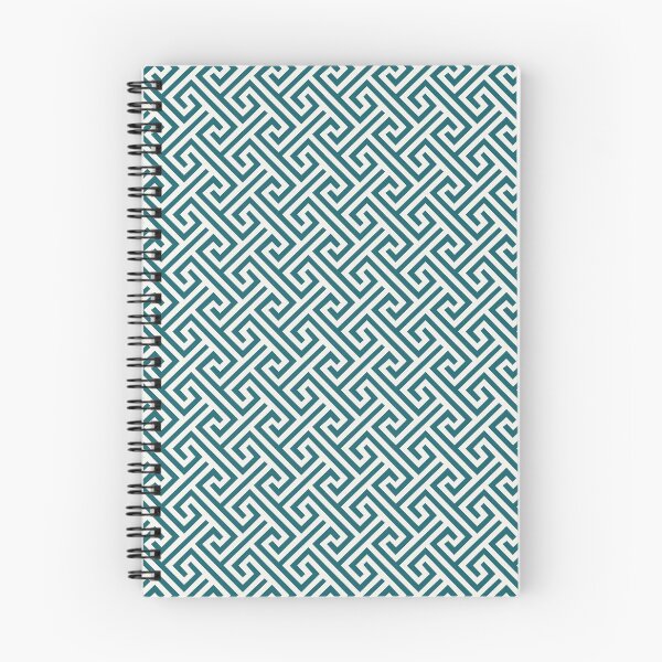 Item preview, Deep Teal Greek Key Geometric Design designed and sold by ccitypictures.