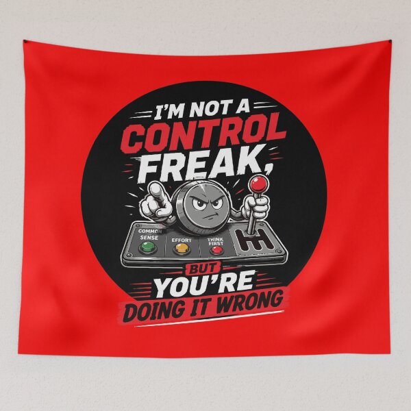 Item preview, Control Freak  designed and sold by CirclesOfConfuzion.