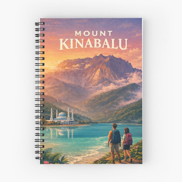 Item preview, Mount Kinabalu Sabah Malaysia Borneo Mountain Panorama designed and sold by Places On Earth.