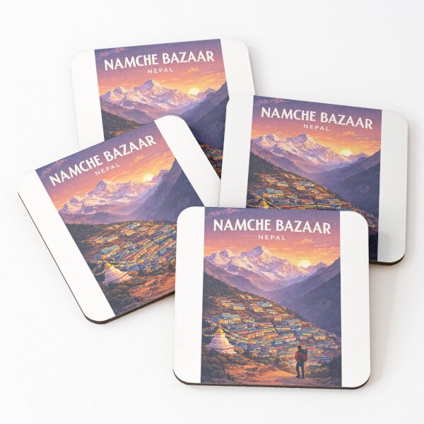 Item preview, Namche Bazaar Everest Region Nepal Himalayan Mountain Village designed and sold by Places On Earth.