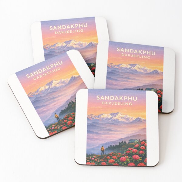 Item preview, Sandakphu Darjeeling West Bengal Himalayan Sunrise Panorama designed and sold by Places On Earth.