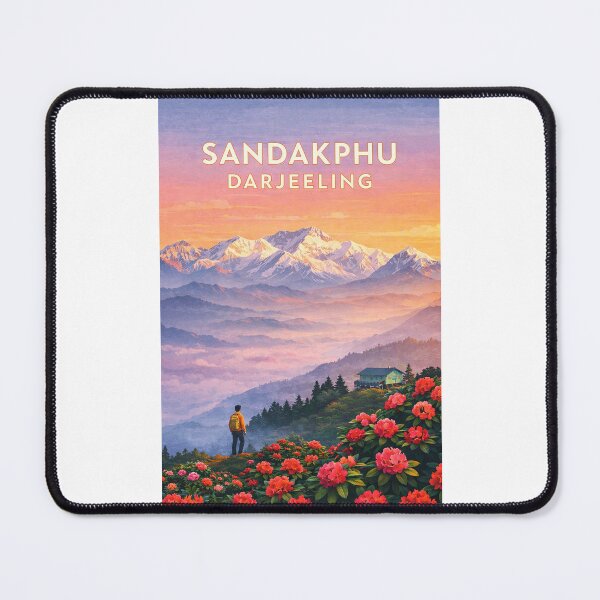 Item preview, Sandakphu Darjeeling West Bengal Himalayan Sunrise Panorama designed and sold by Places On Earth.