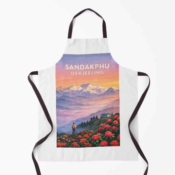 Item preview, Sandakphu Darjeeling West Bengal Himalayan Sunrise Panorama designed and sold by Places On Earth.